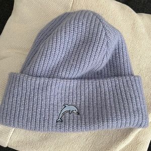 & Other Stories Blue Wool Beanie OS